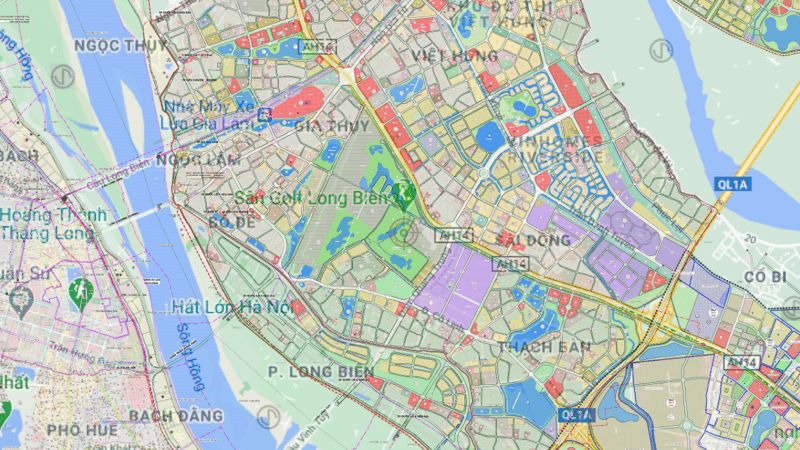 quy hoạch quận long biên